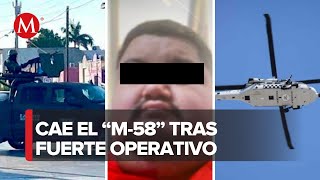 Detienen al quotM58quot jefe operativo del Cártel del Golfo en Reynosa [upl. by Aihtenyc]