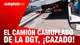 El camión camuflado de la DGT ¡cazado  Autopistaes [upl. by Magnuson]