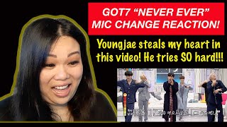 GOT7 quotNEVER EVERquot MIC CHANGE REACTION  These crazies make me laugh so hard [upl. by Dott]