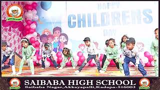 SEETI MAAR  Song Dance Performance  Childrens Day  Saibaba High School  Kadapa202425 [upl. by Saum]