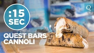 Healthy Cannoli Recipe  15SecondRecipe [upl. by Ssyla444]