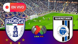 EN VIVO  PACHUCA VS QUERETARO  Mexican Liga BBVA MX 2024  PES 21 Simulation [upl. by Buyers200]