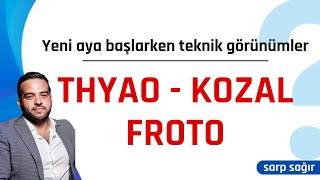 Yeni aya başlarken teknik görünümler THYAO KOZAL FROTO [upl. by Sherilyn]