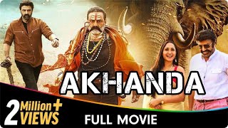 Akhanda  Hindi Dubbed Full Movie  Nandamuri Balakrishna Pragya Jaiswal Jagapathi Babu Srikanth [upl. by Sailesh]