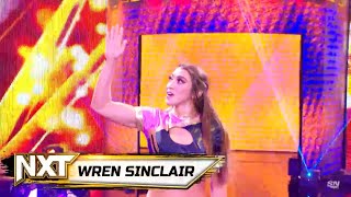 Wren Sinclair Entrance  WWE NXT May 28 2024 [upl. by Banyaz]