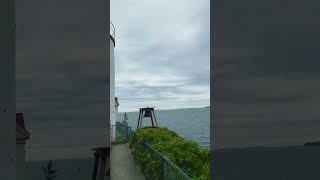 Active light house in Bass Harbor Maine [upl. by Ynove]