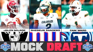 2025 NFL Mock Draft [upl. by Rezeile]