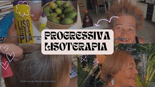 USEI A PROGRESSIVA LISOTERAPIA NO CABELO DA MINHA MÃE 😱 [upl. by Delly81]