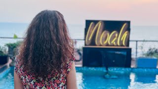 Vlog37 Day3 full masti in NOAH GOA Vagator Beach 🏝️ [upl. by Jordans]