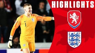 Czech Republic 21 England  England Defeated After Late Czech Goal  Euro 2020 Qualifiers  England [upl. by Orfield]