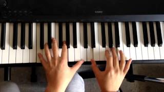 Overjoyed  Bastille Piano Tutorial [upl. by Ledeen440]