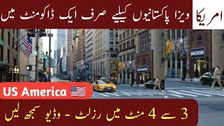 Requirements amp Process For USA Visa 🇺🇸  Every Visa  HindiUrdu [upl. by Haropizt499]