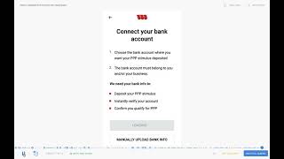 Womply PPP Fast Lane Walkthrough  Manual Bank Connect [upl. by Atalya]