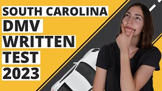 South Carolina DMV Written Test 2023 60 Questions with Explained Answers [upl. by Marek]