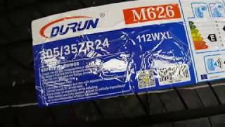 DURUN M626 TIRE REVIEW SHOULD I BUY THEM [upl. by Eletnahc]