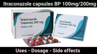 Itraconazole capsules BP 100mg200mg [upl. by Midis383]