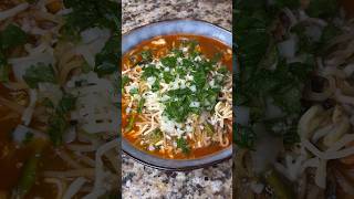 Birria Ramen kit from costco birria ramen mexican fusion freddsters tastetest costco [upl. by Audra]