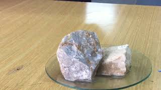 Hydrochloric acid vs limestone timelapse [upl. by Mitch]