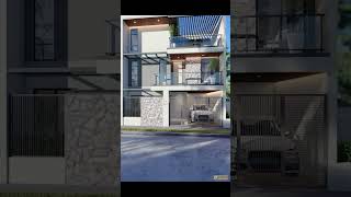 3 STOREY HOUSE DESIGN simplehousedesign casa tinyhouse modernhouse [upl. by Lodi654]