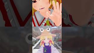 Flandre Scarlet vs Suwako Moriya touhou 1v1 [upl. by Maxy]