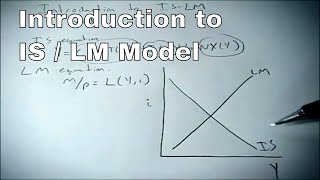 Introduction to IS LM model [upl. by Minta192]