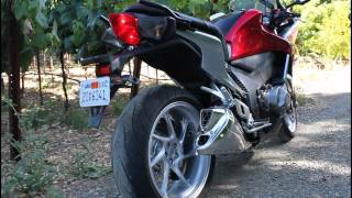 VFR1200F exhaust comparison [upl. by Iretak]