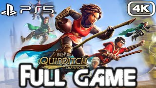 HARRY POTTER QUIDDITCH CHAMPIONS Gameplay Walkthrough FULL GAME 4K 60FPS No Commentary [upl. by Ettelimay]