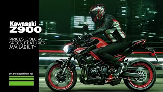 2024 Kawasaki Z900 Prices Colors Specs Features Availability [upl. by Agnese]