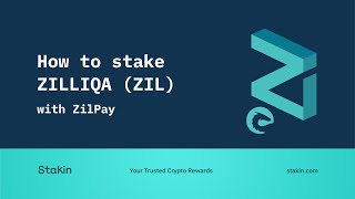 How to Stake Zilliqa ZIL with ZilPay [upl. by Adila]