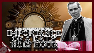 2023 Eucharistic Revival with Archbishop Fulton Sheen [upl. by Yrolg]