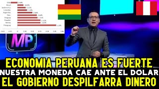 PRENSA BOLIVIANA TRISTE porque ECONOMIA BOLIVIANA esta en CAIDA a DIFERENCIA de la ECONOMIA PERUANA [upl. by Drarreg]