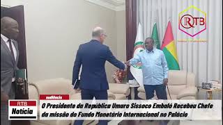 Presidente da República recebe Chefe da missão do Fundo Monetário Internacional FMI no Palácio [upl. by Derr]