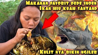 DEDE INOEN TANGKAP DAN MAKAN IKAN IHIU THAILAND BUMBU SANTAN [upl. by Bourgeois]