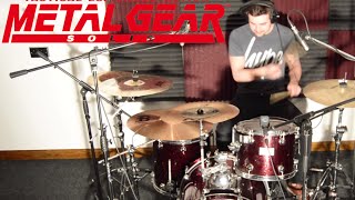 Metal Gear Beyond Big Boss Escape Drum Cover [upl. by Artinahs]