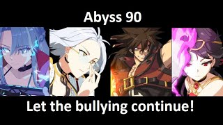 Epic 7 More Tenebria bullying  Abyss 90 [upl. by Nnyladnarb794]