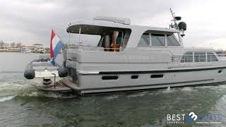 SOLD  at wwwbestboatsnl Linssen Grand Sturdy 590 Wheelhouse [upl. by Federica187]