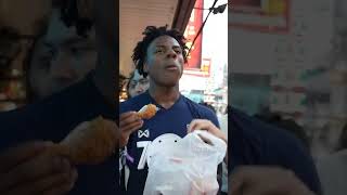 Ishowspeed tries kfc in thailand ishowspeed funnyvideo funny shorts [upl. by Nauj]