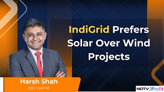 Why IndiGrid Has No Plans To Include Wind Projects In Its Portfolio  NDTV Profit [upl. by Tavey]