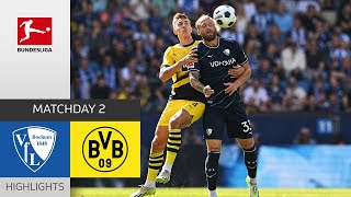 Bochum Fights off a Draw  VfL Bochum  Borussia Dortmund 11  Highlights  MD2 Bundesliga 2324 [upl. by Gibbon32]