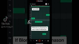 If Blonde by osamason was made on bandlab beats viral trending fyp musicproducer [upl. by Gerge]