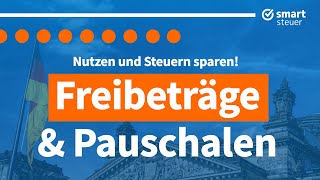 Steuern sparen 2022 Nutze diese Freibeträge und Pauschalen [upl. by Akined]