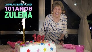 Increíble Zulema Festejó Sus 101 Años Más Positiva Que Nunca [upl. by Melas]