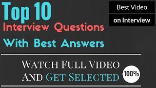 Top 10 Job Interview Questions and Answers  Get your Dream Job SuperDataGeeks [upl. by Loftis]