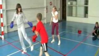 Séquence 13 Apprentissage de Boxe Française en Collège [upl. by Kenneth806]