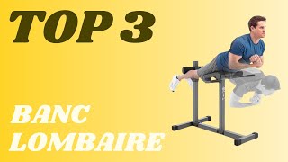 Top 3  Meilleur Banc Lombaire 2024 [upl. by Riannon878]