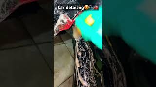 Car detailingsatisfying cleaning cardetailing youtubeshorts viralvideo cars engineering fyp [upl. by Quiteris]