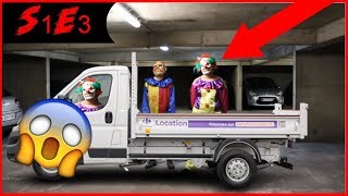 CLOWN TUEUR  PLUSIEURS CLOWN TUEUR EN CAMIONNETTE S1E3 [upl. by Alemac605]