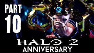 Halo 2 Anniversary Walkthrough Part 10  SACRED ICON Mission 10 Master Chief Collection  60fps [upl. by Nabroc]