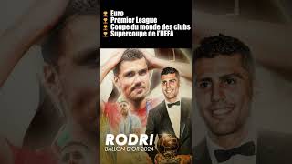 🚨 RODRI EST LE BALLON DOR 2024  🚨 [upl. by Noislla]