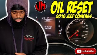 How to reset oil light 2018 jeep compass [upl. by Nidnal996]